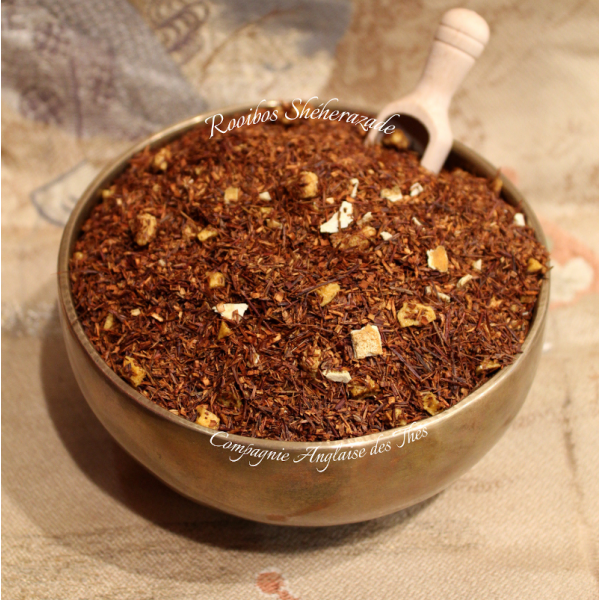 Rooibos FRUITS EXOTIQUES ORANGE, MARACUJA -Rooibos SHEHERAZADE - Compagnie Anglaise des Thés
