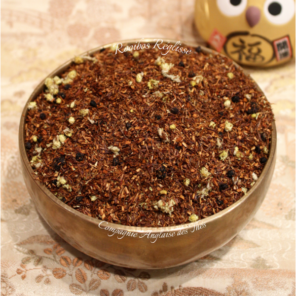 Rooibos RÉGLISSE - Thé rouge à la Réglisse - Compagnie Anglaise des Thés