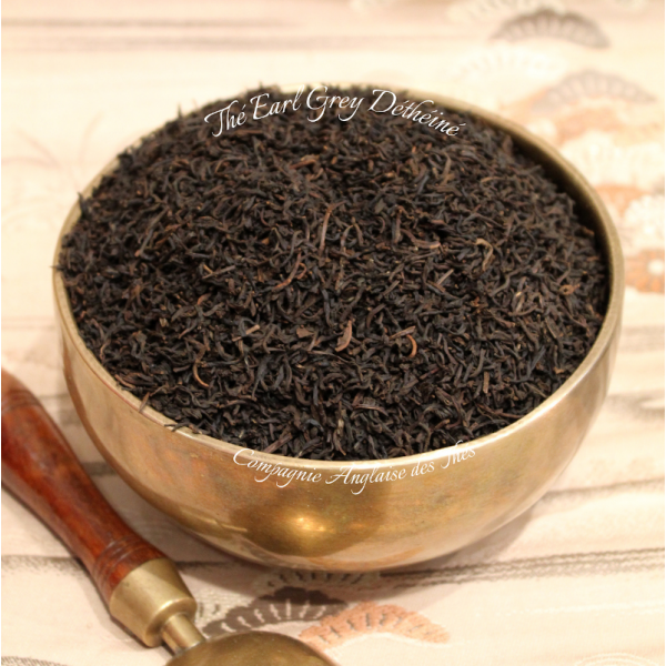 Thé BERGAMOTE - Thé EARL GREY Déthéiné - Compagnie Anglaise des Thés