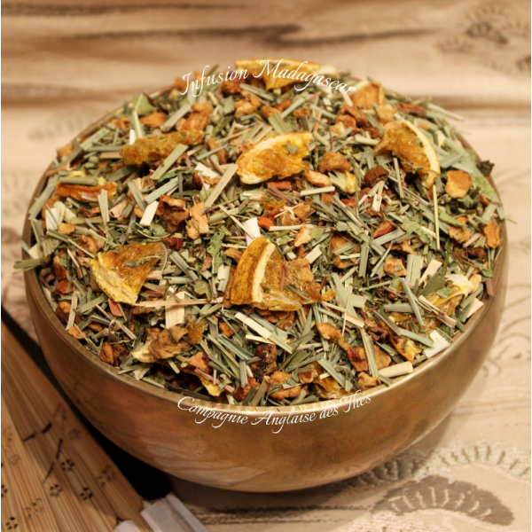 Infusion MADAGASCAR - Vanille, Citronnelle - Compagnie Anglaise des Thés