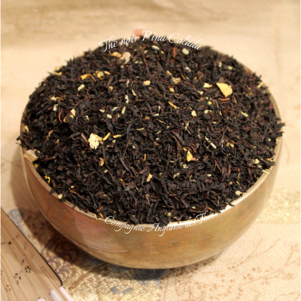 Thé ANANAS COCO MANGUE - Thé noir PIÑA COLADA - Compagnie Anglaise des Thés