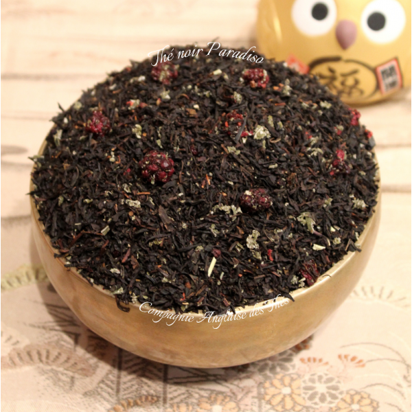 Thé FRUITS DES BOIS - Thé noir PARADISO - Compagnie Anglaise des Thés