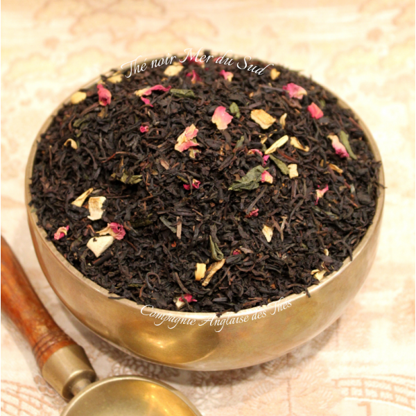 Thé BERGAMOTE CITRON JASMIN - Thé noir MER DU SUD  - Compagnie Anglaise des Thés