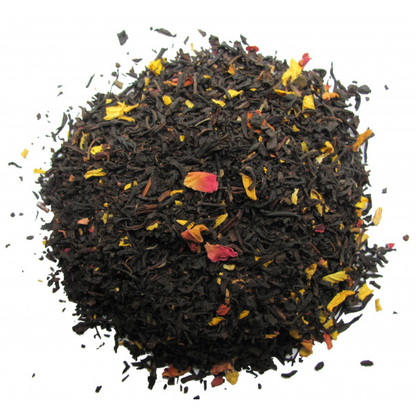 Thé PECHE MANGUE CERISE - Thé noir CHERUBIN - Cie Anglaise des Thés