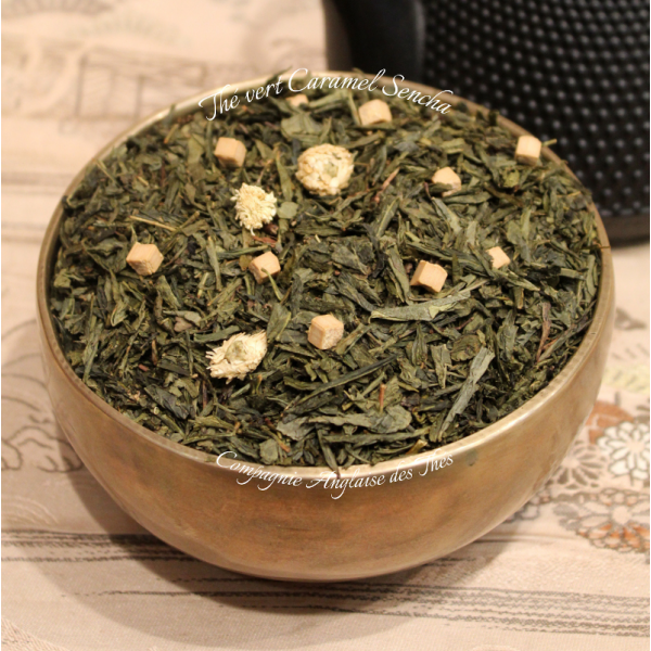 Thé CARAMEL - Thé vert CARAMEL SENCHA - Compagnie Anglaise des Thés