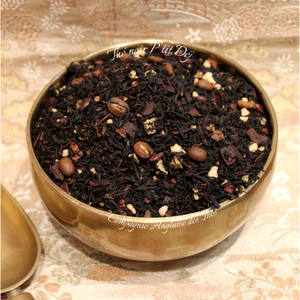 Thé CAFE CACAO CARAMEL - Thé noir P'TIT DEJ  - Compagnie Anglaise des Thés