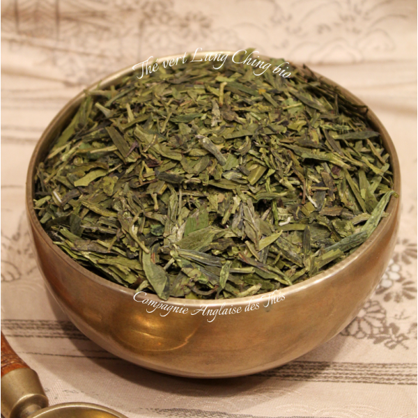 Thé Lung Ching ou "Puits du dragon"  - Thé vert LUNG CHING BIO - Compagnie Anglaise des Thés