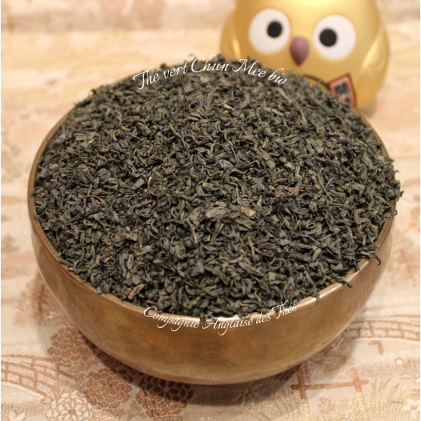 Thé de Chine - Thé vert CHUN MEE BIO - Compagnie Anglaise des Thés
