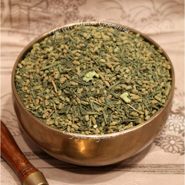 Thé MATCHA GENMAICHA BIO  - Compagnie Anglaise des Thés