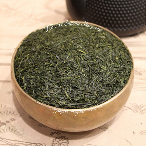 Thé Japonais 1st flush -Thé vert SENCHA SHIZUOKA- Compagnie Anglaise des Thés