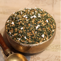 Thé du Japon aux Grains de riz soufflés -Thé GENMAICHA BIO  - Compagnie Anglaise des Thés