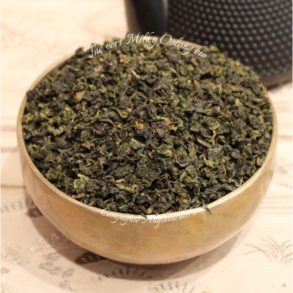 Thé bleu semi-fermenté - Thé MILKY OOLONG - Compagnie Anglaise des Thés