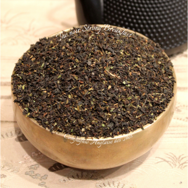 Thés Ceylan, Assam et Darjeeling - Thé noir STRONG BREAKFAST - Compagnie Anglaise des Thés