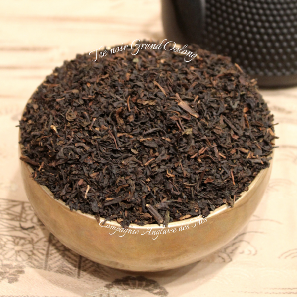 Thé Oolong semi-fermenté - Thé noir GRAND OOLONG  - Compagnie Anglaise des Thés