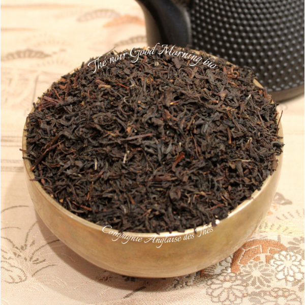 Thés Ceylan, Assam et Darjeeling Bio - Thé GOOD MORNING - Compagnie Anglaise des Thés
