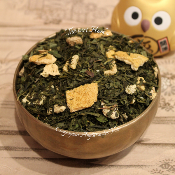 Thé vert HAIKU - Thé vert Citron, Menthe poivrée - Compagnie Anglaise des Thés