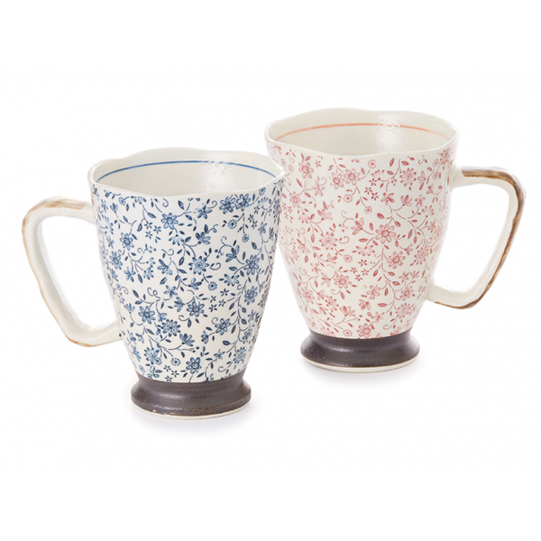 Mug Japonais Tsubaki rose - Compagnie Anglaise des Thés