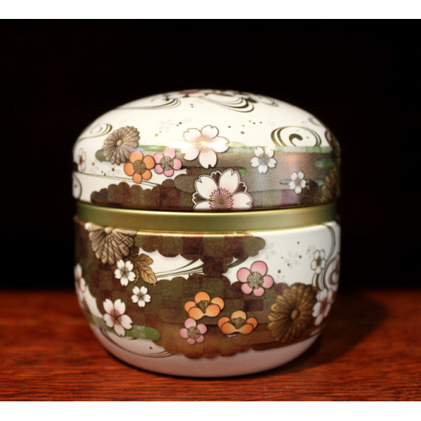 Boîte Cylindrique Japonaise - Compagnie Anglaise des Thés