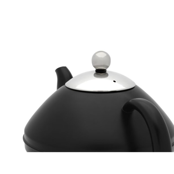 Théière Noire Mat 1,4L - Compagnie Anglaise des Thés