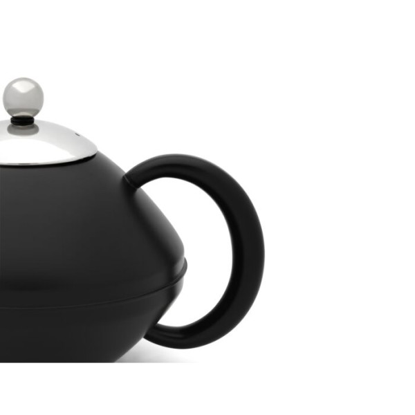 Théière Noire Mat 1,4L - Compagnie Anglaise des Thés
