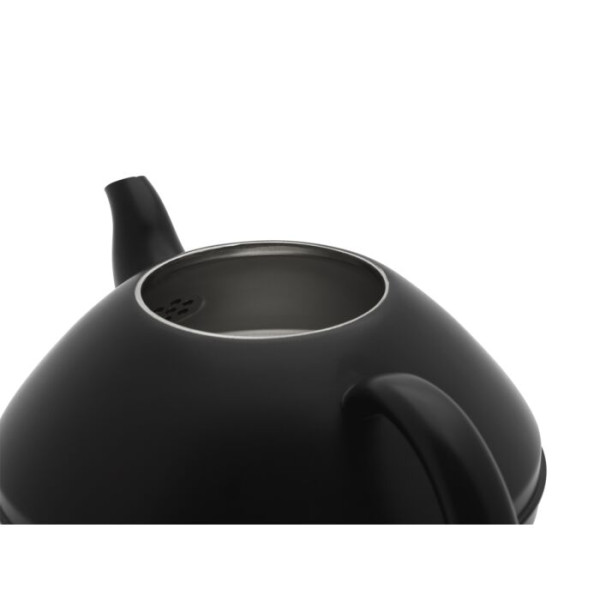 Théière Noire Mat 1,4L - Compagnie Anglaise des Thés