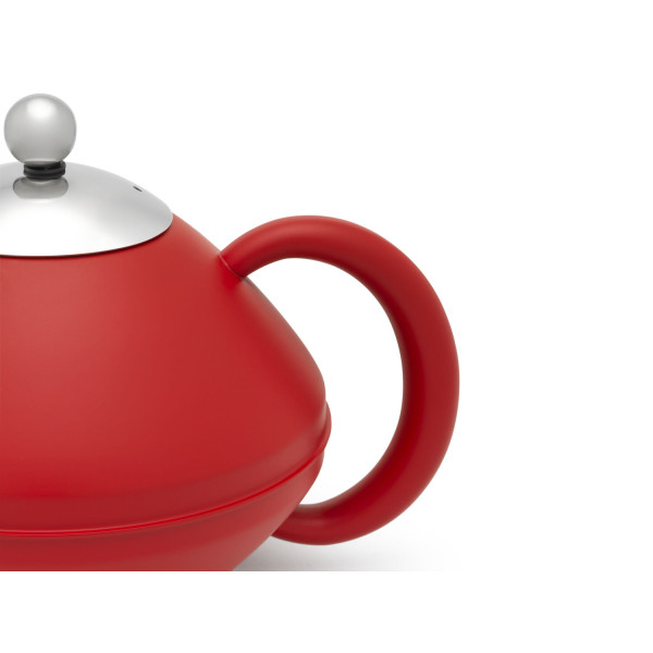 Théière Rouge Mat 1,4L - Compagnie Anglaise des Thés