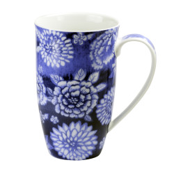 Grand Mug Blue Flowers - Compagnie Anglaise des Thés