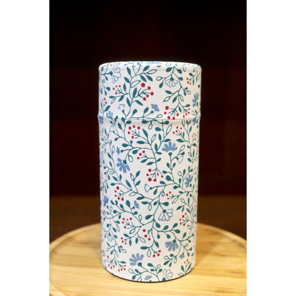 Boîte Japonaise fleurs colorées - Compagnie Anglaise des Thés