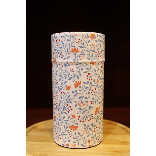 Boîte Japonaise fleurs colorées - Compagnie Anglaise des Thés
