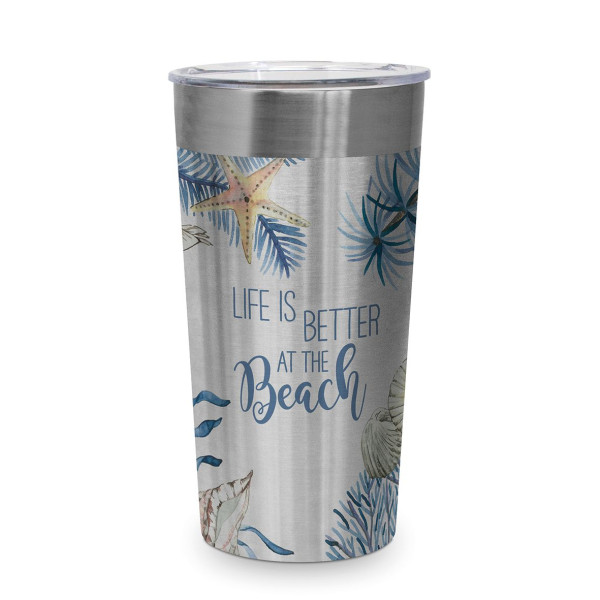 Mug de transport Océan en inox - Compagnie Anglaise des Thés