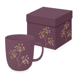 Mug Mauve baies or - Compagnie Anglaise des Thés