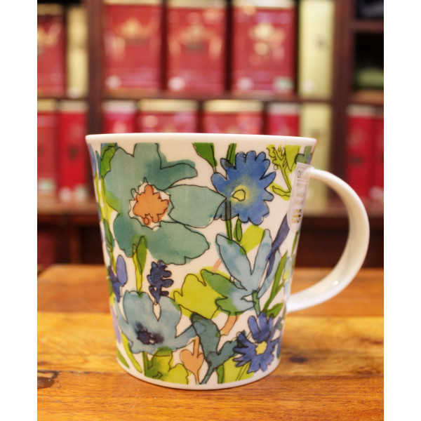 Mug Dunoon Aquarelle Blue - Compagnie Anglaise des Thés