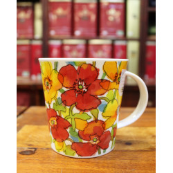 Mug Dunoon Aquarelle Red - Compagnie Anglaise des Thés