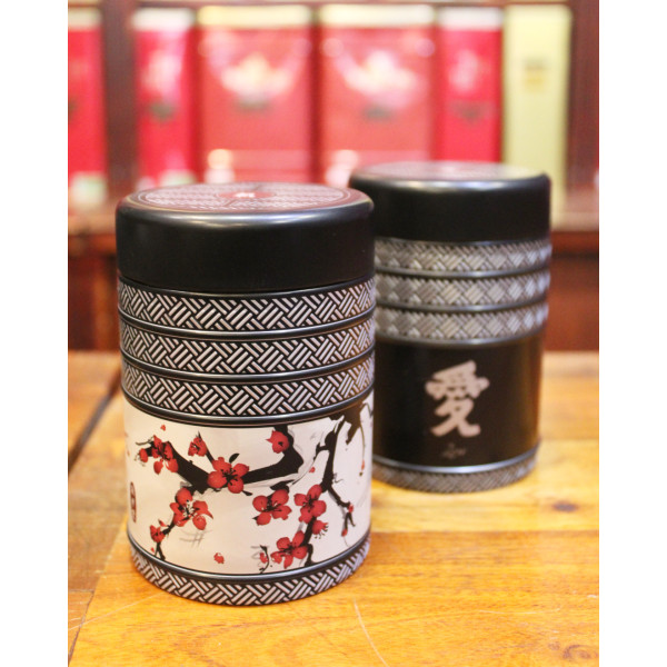 Boîte Cerisier Japonais cylindrique Boîte Cerisier Japonais cylindrique