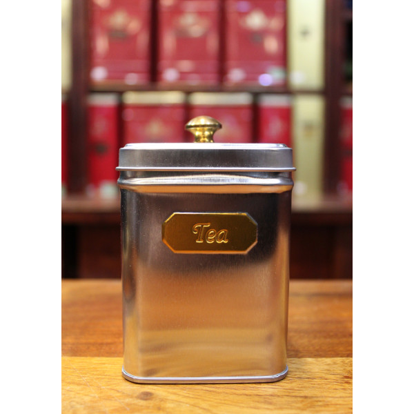 Boîte Tea Argentée - Compagnie Anglaise des Thés
