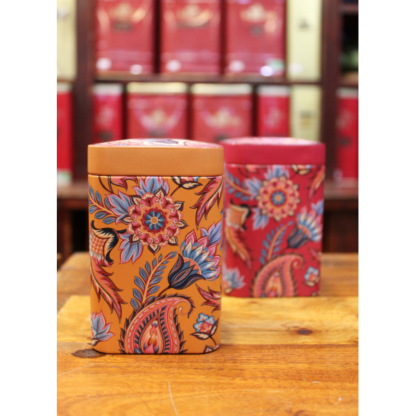 Boîte Plume orange - Compagnie Anglaise des Thés
