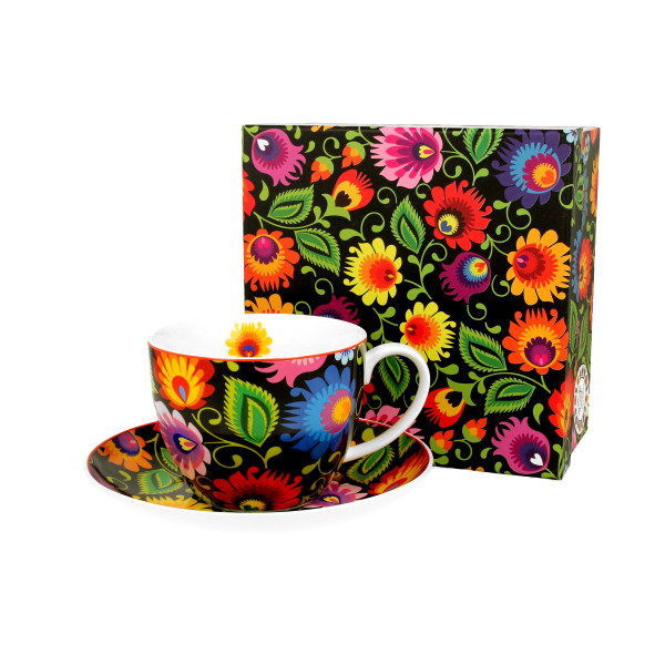 Mug et Soucoupe Color Pop - Compagnie Anglaise des Thés