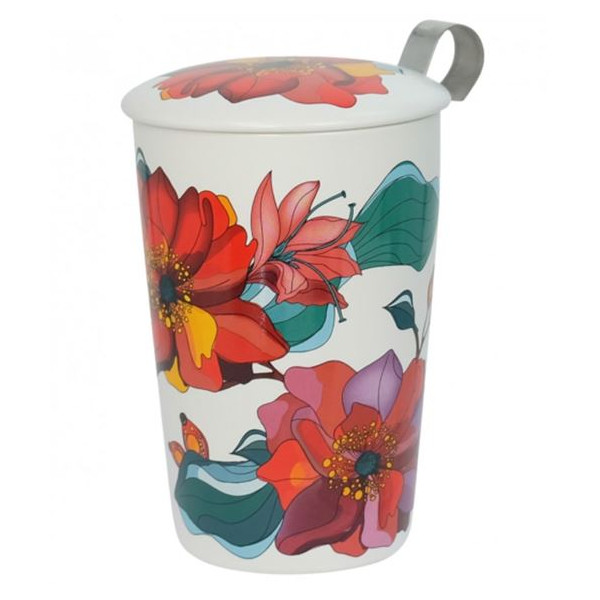 Tisanière Flowers - Compagnie Anglaise des Thés