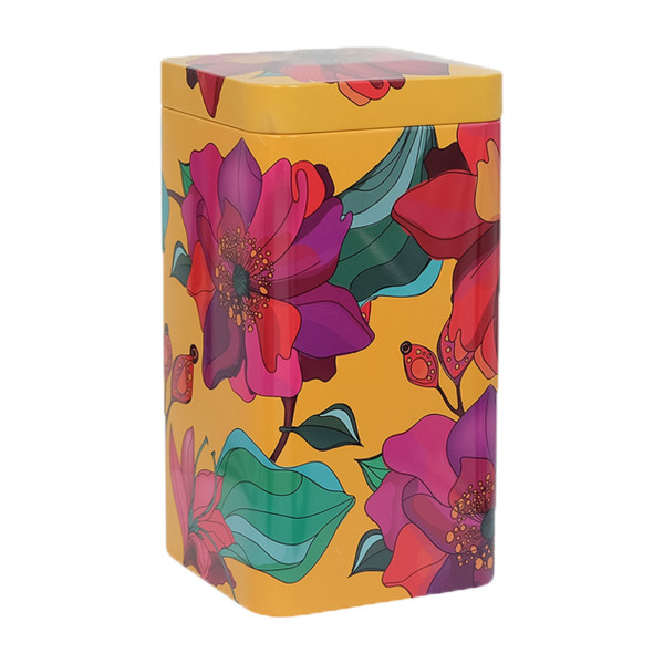 Boîte Yellow Flowers 500g - Compagnie Anglaise des Thés