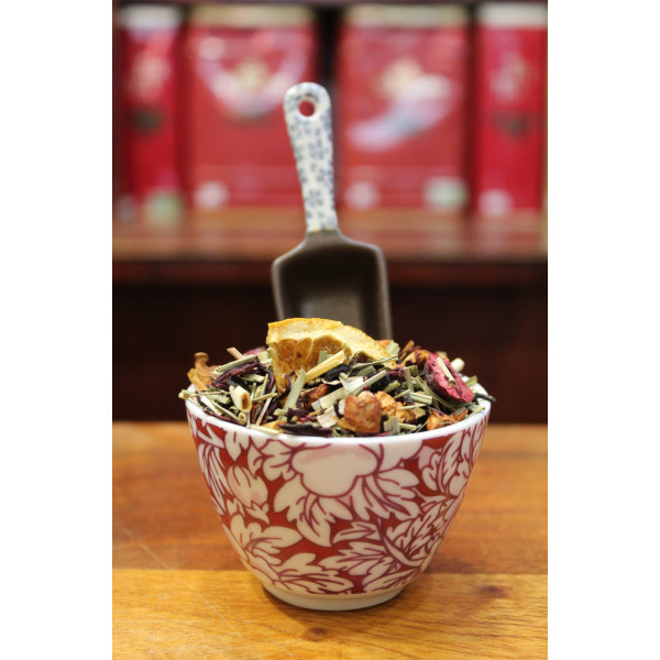 Infusion Orange, Cranberry, Piment doux - Infusion ESPELETTE - Compagnie Anglaise des Thés