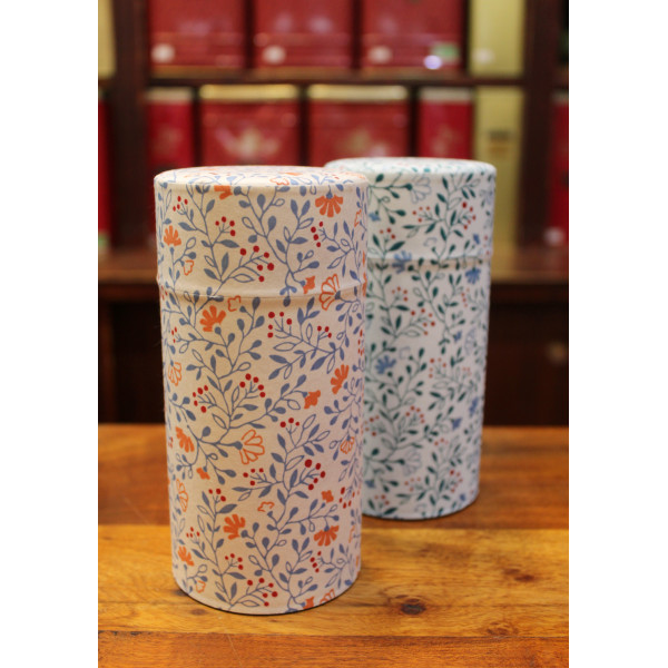 Boîte Japonaise fleurs colorées - Compagnie Anglaise des Thés