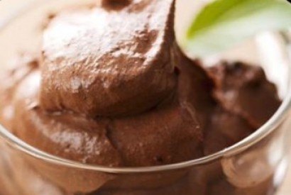 Mousse au chocolat au thé