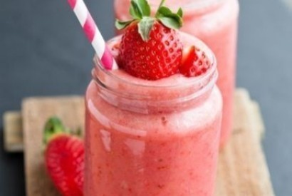 Smoothie aux fruits rouges et thé blanc